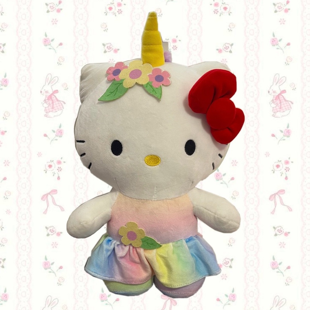 Unicorn Hello Kitty Plush